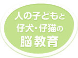 子供と犬・猫の脳教育